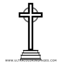 celtic-cross Coloring Page