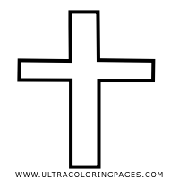 cross Coloring Page