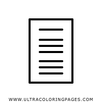 document Coloring Page