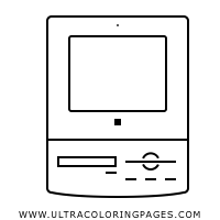 macintosh-5000 Coloring Page