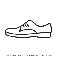 shoes Coloring Page