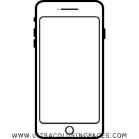 smartphone Coloring Page