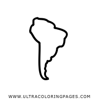 south-america Coloring Page