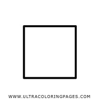 square Coloring Page