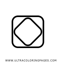 square Coloring Page