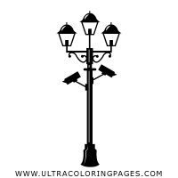 Street Light Coloring Pages For Kids Free Street Light Coloring Pages