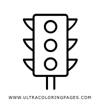 traffic-lights Coloring Page