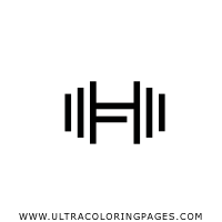 weight Coloring Page